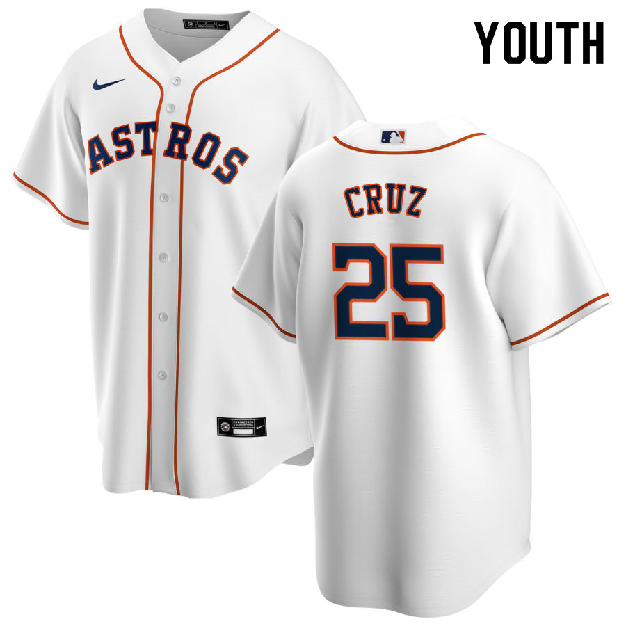 Nike Youth #25 Jose Cruz Houston Astros Baseball Jerseys Sale-White